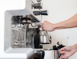 Image of a home coffee machine.
